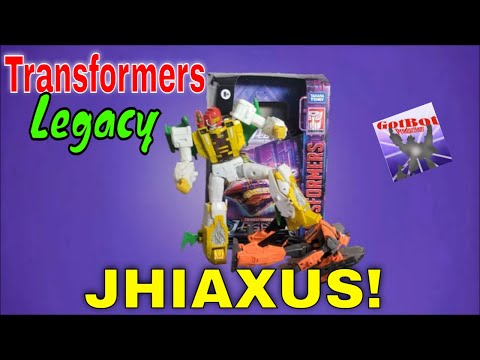 Transformers Legacy Jhiaxus - GotBot True Review NUMBER 995