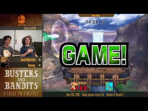 Busters & Bandits 7 - Round Robin ft. Jason Waterfalls (ZSS) VS Nezergy (Game&Watch)