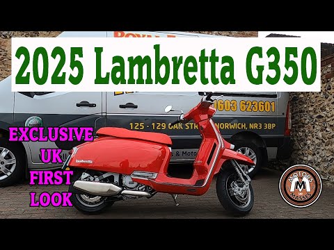 2025 Lambretta G350 EXCLUSIVE UK FIRST LOOK