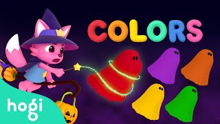 Learn Colors with Halloween Ghost House｜Halloween Kids｜Halloween Colors Song 🎃｜Pinkfong &amp; Hogi