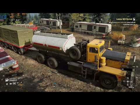 SnowRunner Walkthrough Part 67 - "Lumber Mill Revival" [2160p60]