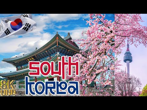 Seoul in 8K ULTRA HD - Capital of South korea Nature Relaxation Myeongdong Shopping Street##amazing