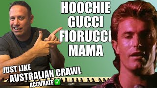 Piano Lesson Australian Crawl Song From 1980 - The 31st Hired Request