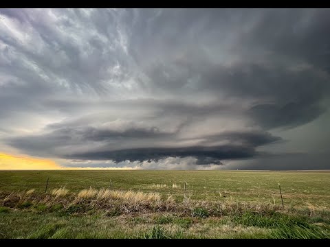 May 18, 2023 Supercell Evolution North of Amarillo, TX