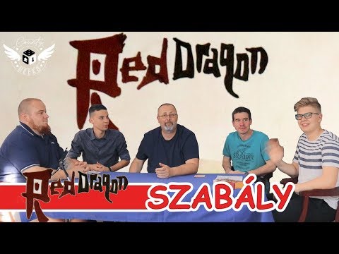 Red Dragon szabály / Premier előtti bemutató (Zoli, Csaba, Dani, Bence, Boly) - County Geeks