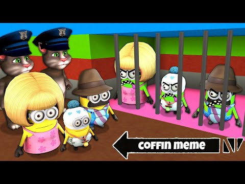 HOW FAMILY ZOMBIE MINIONS ESCAPE FROM PRISON in MINECRAFT Scary Minion vs Minions Gameplay Movie