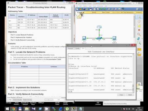 CCNA 2 Packet Tracer Activity 5.2.2.4 solution