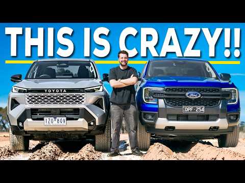 NEW Toyota HiLux VS. Ford Ranger MEGA TEST: I CAN'T BELIEVE IT!!