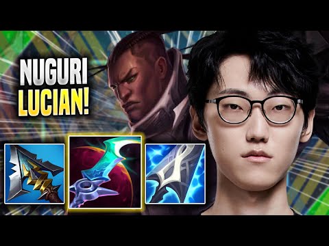 NUGURI IS A MONSTER WITH LUCIAN! - Nuguri Plays Lucian TOP vs Jayce! | Season 2022