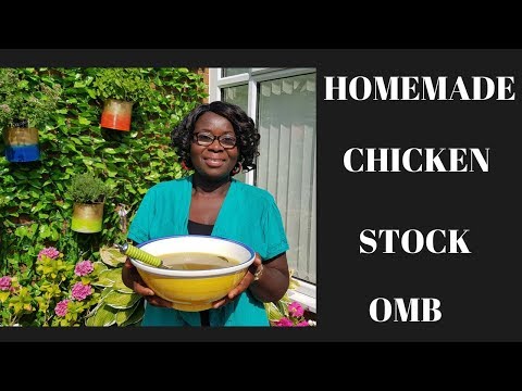 BACK TO BASICS - EP 3: HOMEMADE CHICKEN STOCK - COOKING IN THE GARDEN WITH MAMA BETTY