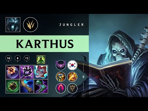 Karthus Jungle vs Hecarim - KR Master Patch 26.02