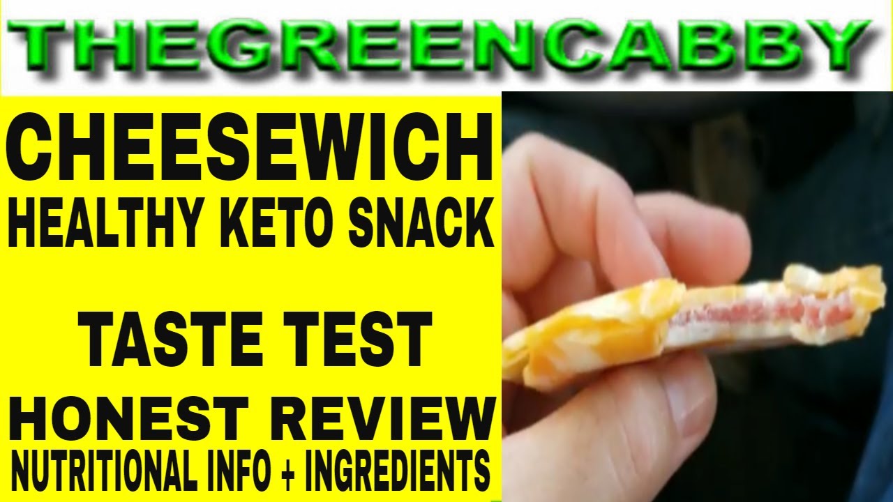 CHEESEWICH HEALTHY KETO SNACK FOOD FROM STORE  - HONEST REVIEW TASTE TEST - KETOGENIC DIET