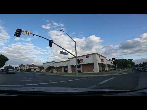 Merced Ca Merced Mall Dashcam View