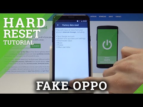 How to Factory Reset FAKE OPPO - Hard Reset by Settings