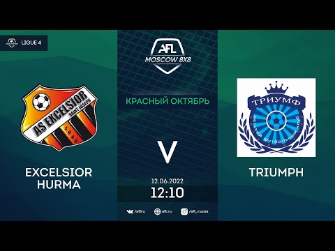 AFL22. France. Ligue 4. Day 4. Excelsior Hurma - Triumph