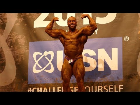 Justin Trollope (UK), NABBA Universe 2015 - Masters Over 50 Runner-up