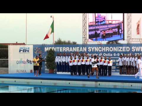 Mediterranean Synchronized Swimming Cup Ostia 2015