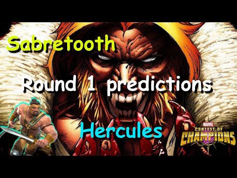 MCOC Sabretooth arena predictions | MCOC Hercules arena predictions | round 1