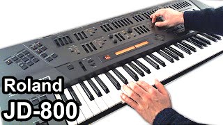 ROLAND JD-800 - Relaxing Ambient Chillout Music 【SYNTHESIZER DEMO】