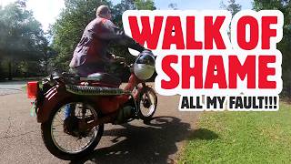 The Bike Was Fine… I Was the Problem Honda CT110 Camping Rig
