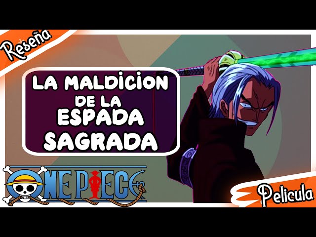 Vídeo relacionado con One Piece. Película 5. La Maldición De La Espada Sagrada Blu-Ray [Blu-ray]