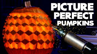 Making a robot to carve photos into pumpkins