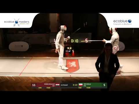 Ecoblue Masters 2023 SMF - L8 - Mohammed Hamza EGY v Michal Siess POL