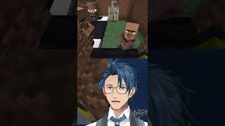【#homeクラ】どこから来たんだこの村人はとびっくりするおじさん【homeクラSeason2 #shorts Minecraft マイクラ 神宮寺 jingujich】