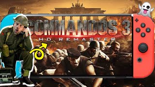 COMMANDOS 3 HD REMASTER NINTENDO SWITCH GAMEPLAY ESPAÑOL MERECE LA PENA ?