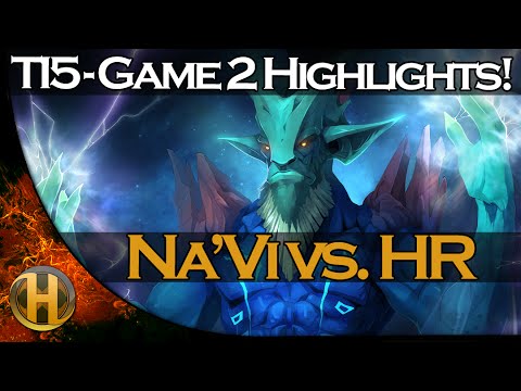 Dota 2 TI5 - Na'vi vs. HR Game 2 Highlights