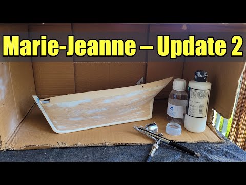 Building the Marie-Jeanne ship model – Update 2