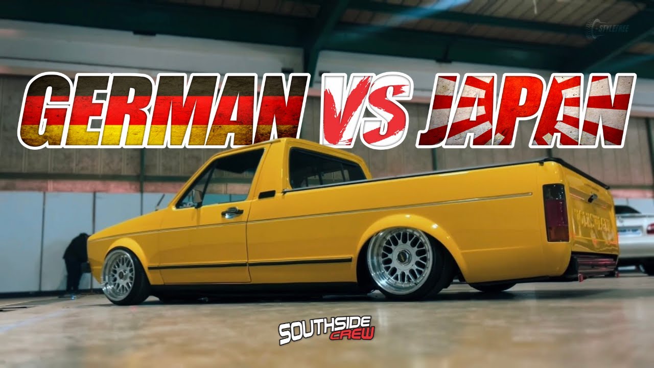 🔥This 1983 VW MK1 Caddy Picker Stole the Show at German vs Japan 2025!🔥