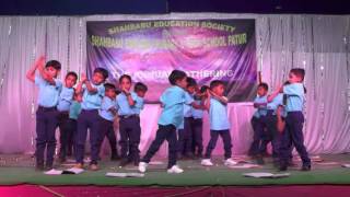 Padhoge Likhoge Banoge Nawab UKG kids @ masti dance gathering shahbabu English school patur,शाहबाबू