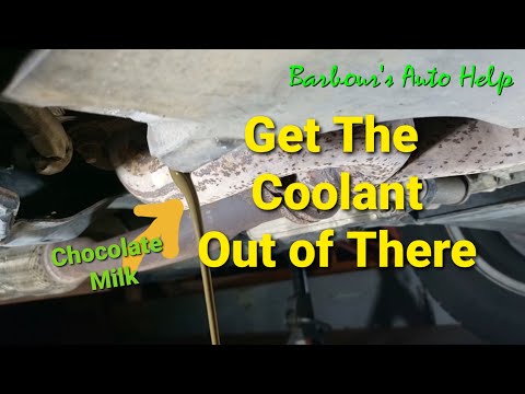 YouTube video about: How to fix coolant mixing with engine oil?