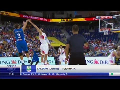 EuroBasket 2015 | Spagna 98-105 Italia | HL | Flavio Tranquillo scatenato!