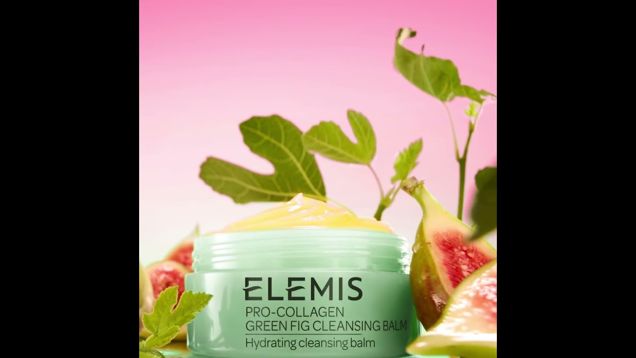 ELEMIS Pro-Collagen Fig Aromatic Cleansing Balm - Бальзам для умывания Про-Коллаген с ароматом зеленого инжира, бергамота и малины, 100 г