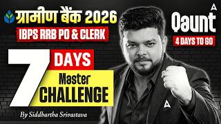 Gramin Bank 2026 | IBPS RRB PO/Clerk Quant Preparation | 7 Days Master Challenge