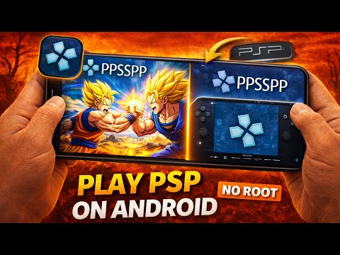 How To Play PSP Games On Android Mobile 2026! PPSSPP Emulator Full Tutorial!