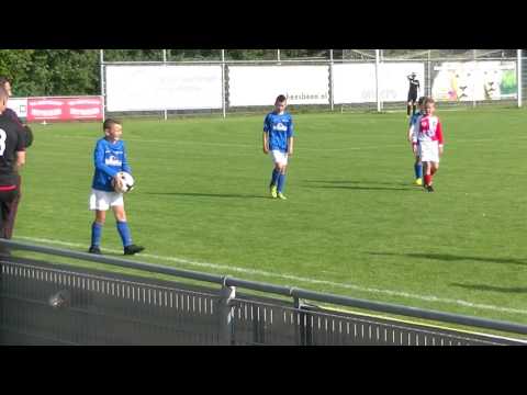 Isaiah Ahmed Houten JO12-1 - UVV JO12-1 2de helft (1-4)