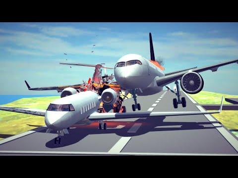 Runway Collisions & Airport Accidents #7 | Besiege