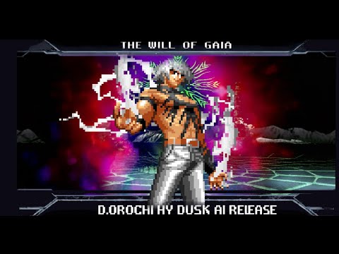 [MUGEN] [KOFM Lv2] D. Orochi-HY DUSK AI RELEASE