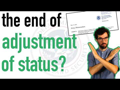 Adjustment of Status: Trump wants to cancel it