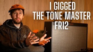 Video thumbnail for I Gigged the Fender Tone Master FR12 by John Nathan Cordy