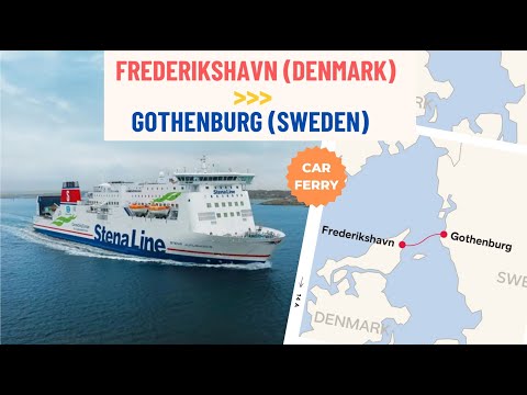 Frederikshavn (Denmark) to Gothenburg (Sweden) | Car Ferry | What's Inside | Stena Line