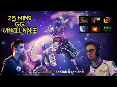 Nigma.Miracle Antimage vs OG.Sumail Pangolier | 25 Mins GG | Max Farming Speed | Patch 7.24 Dota 2