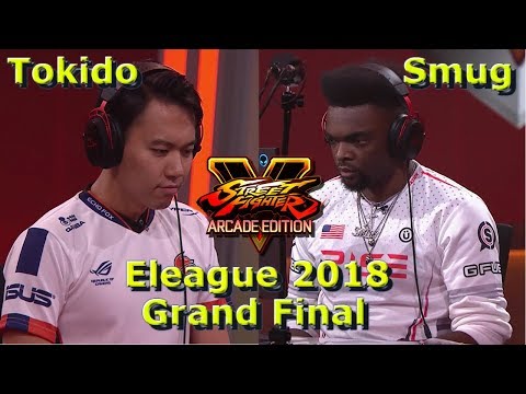 SFV AE - Grand Final - Tokido VS Smug | Eleague 2018