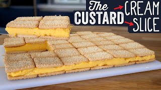 The No bake Custard Cream, Custard Slice!