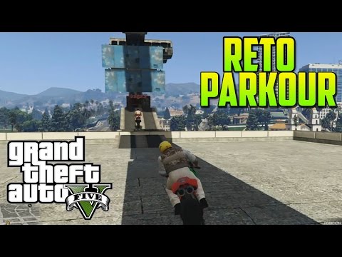 GTA V EL RETO PARKOUR! EL PUNTO TROLL LE DEJA PILLADISIMO!! GAMEPLAY xFaRgAnx
