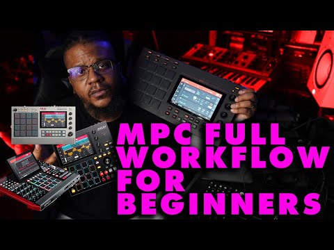 MPC Live 2 One or X Full Beginner Tutorial - How to Make Your First Beats