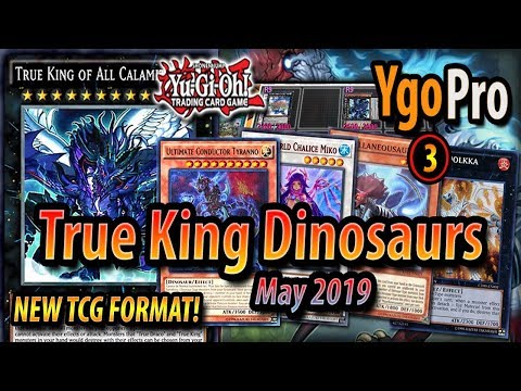True King DINOSAURS | NEW TCG FORMAT! (May 2019)